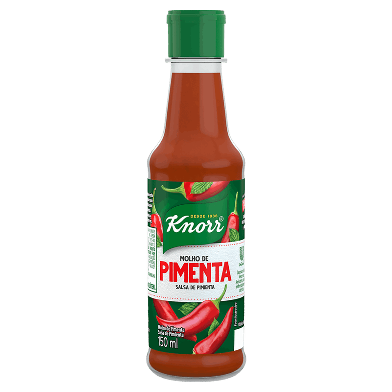 Molho de Pimenta Knorr Vidro 150ml
