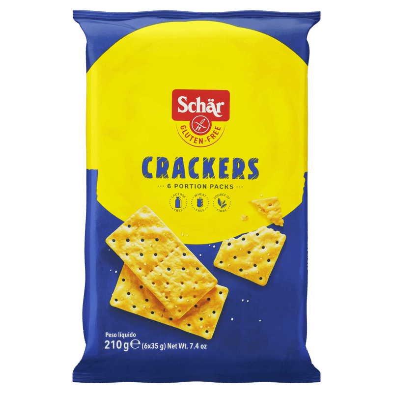 Biscoito Cracker sem Glúten Zero Lactose Schär Pacote 210g