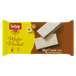 Biscoito Wafer Recheio Avelã sem Glúten Schär Pacote 50g
