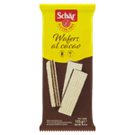 Biscoito Wafer Recheio Cacau sem Glúten Schär Pacote 125g