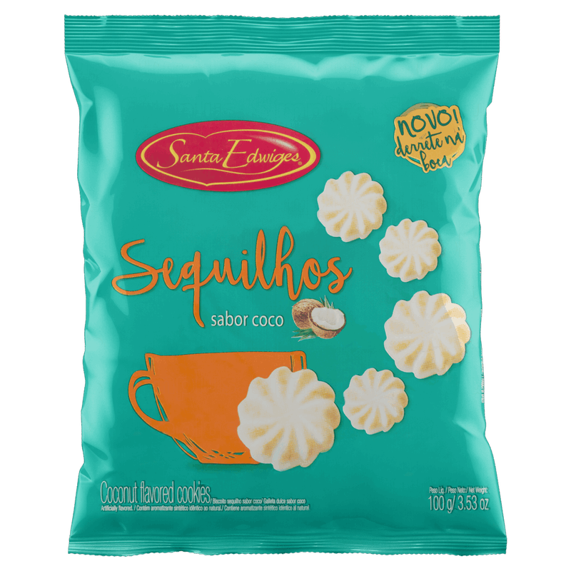 Biscoito Sequilho Coco Santa Edwiges Pacote 100g