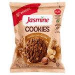 Biscoito Cookie Integral Avelã e Gotas de Chocolate Jasmine Pacote 120g