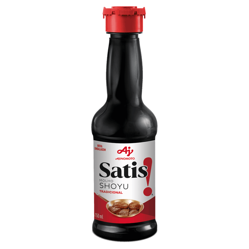 Molho Shoyu Tradicional Satis! Frasco 150ml