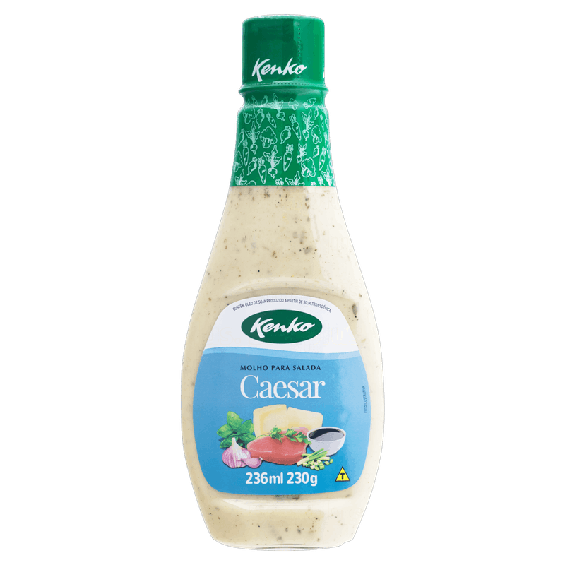 Molho para Salada Caesar Kenko Squeeze 236ml
