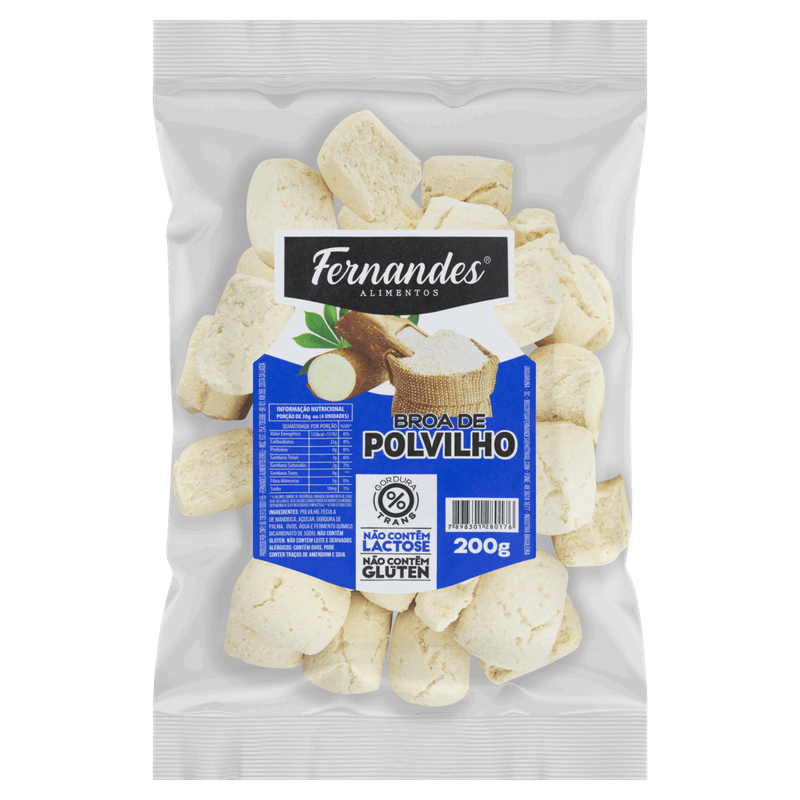 Broa de Polvilho Fernandes Pacote 200g