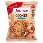 Biscoito Cookie Integral Amêndoas e Castanhas Zero Açúcar Jasmine Pacote 120g