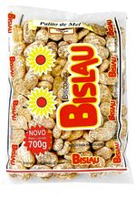 Biscoito Bislau Palito de mel Pacote 700g