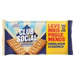 Pack Biscoito Integral Tradicional Club Social Pacote 288g 12 Unidades Embalagem Econômica Leve Mais Pague Menos