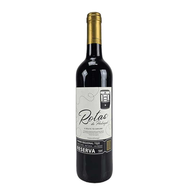 Vinho Rotas Portugal Reserva Tinto Garrafa 750ml
