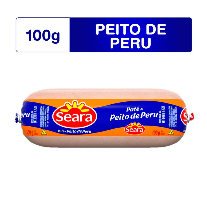 Patê de Peito de Peru Seara 100g