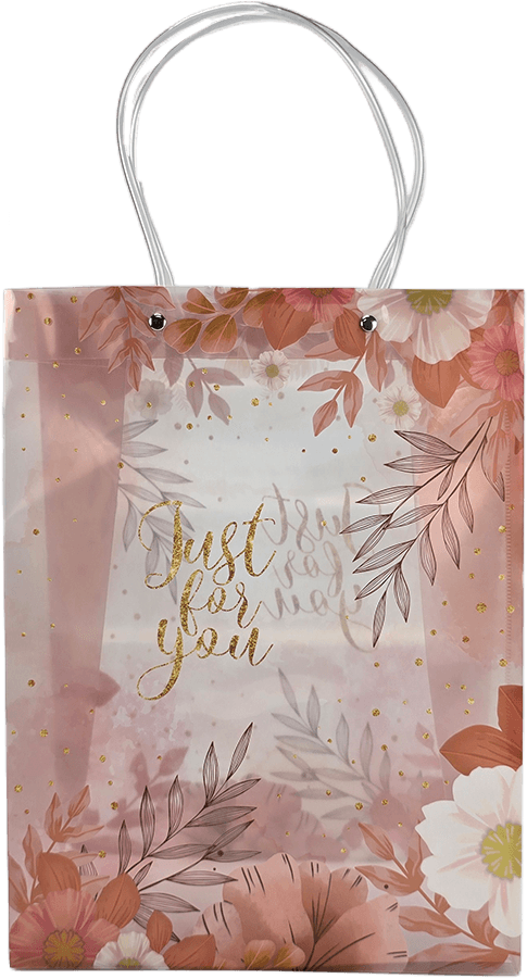 Sacola Presente Koti Flower 33x25cm