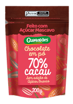 Cacau em Pó Guimarães 70% Pacote 200g