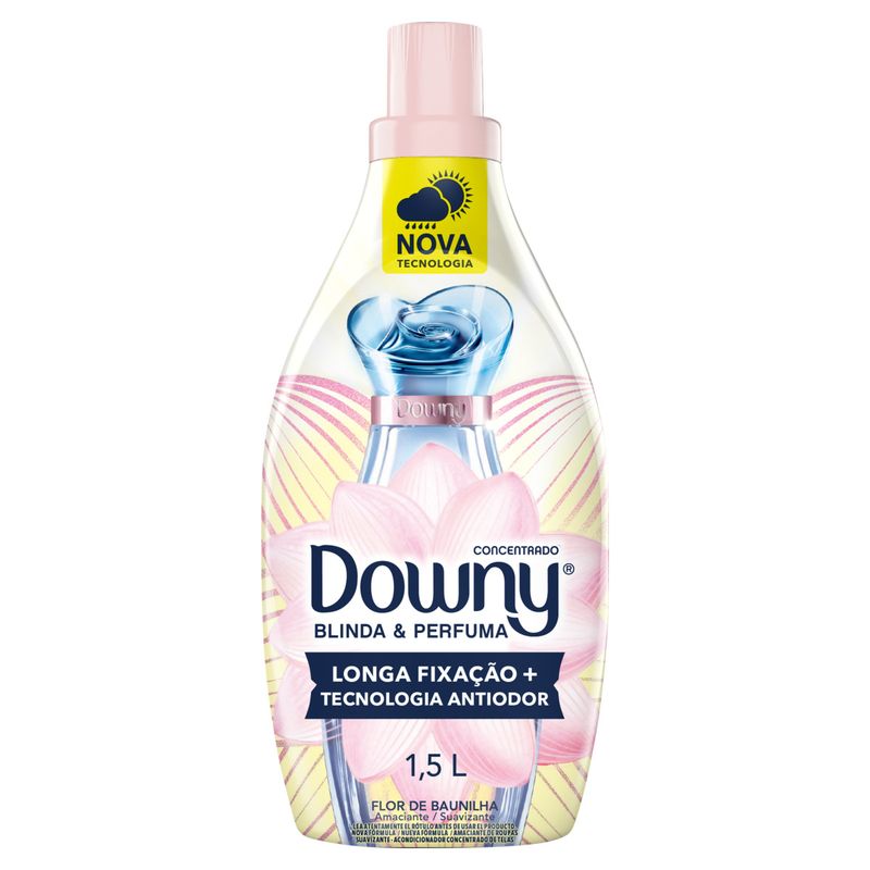 Amaciante de Roupa Concentrado Flor de Baunilha Downy Frasco 1,5l