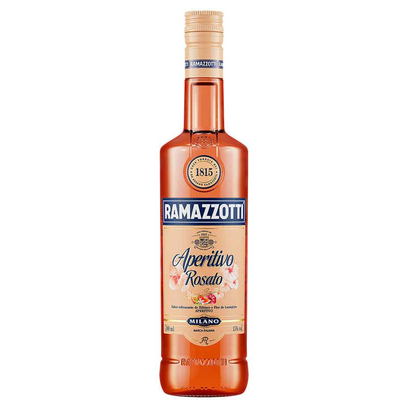 Aperitivo Rosato Ramazzotti Garrafa 700ml