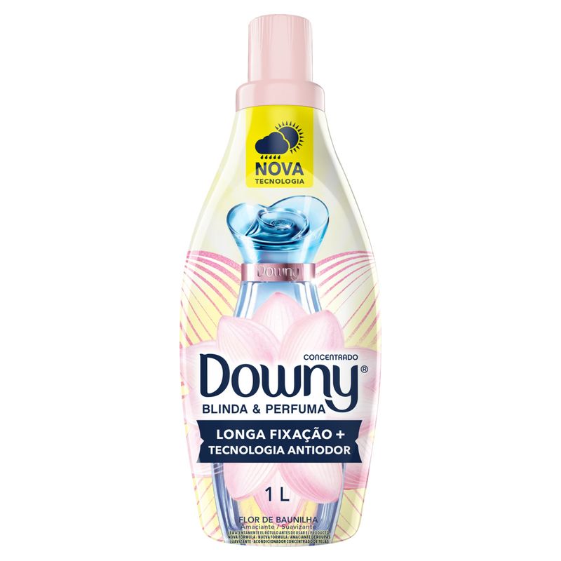 Amaciante de Roupa Concentrado Flor de Baunilha Downy Frasco 1l
