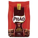Café Torrado em Grãos Espresso Pilão Pacote 500g