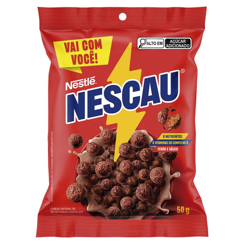 Cereal Matinal Chocolate Nescau Pacote 50g