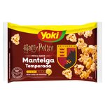 Pipoca para Micro-Ondas Manteiga Temperada Harry Potter Grifinória Yoki Pacote 95g