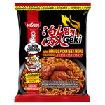 Macarrão Instantâneo Ramen Frango Picante Extremo Nissin Geki Pacote 112g