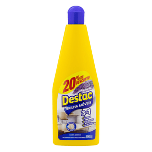 Brilha-Móveis Lavanda Destac Squeeze 500ml Grátis 20% de Desconto