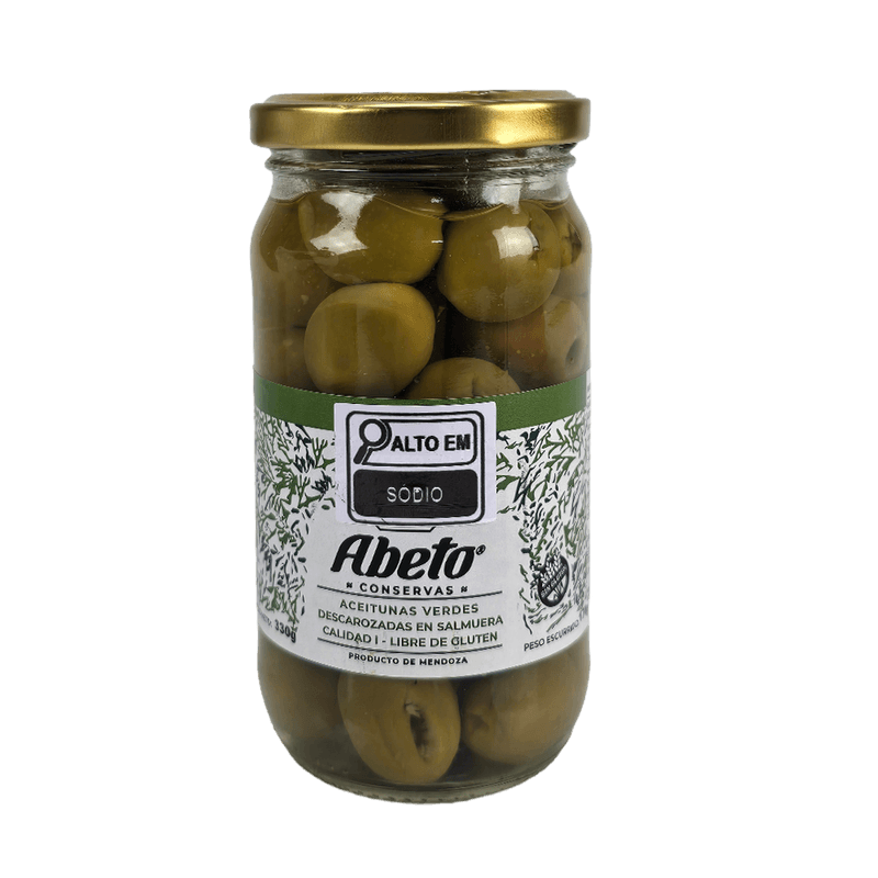 Azeitona Verde Abeto sem Caroço Vidro 170g