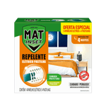 Kit 1 Aparelho + 4 Repelentes Pastilha Elétrico Mat Inset