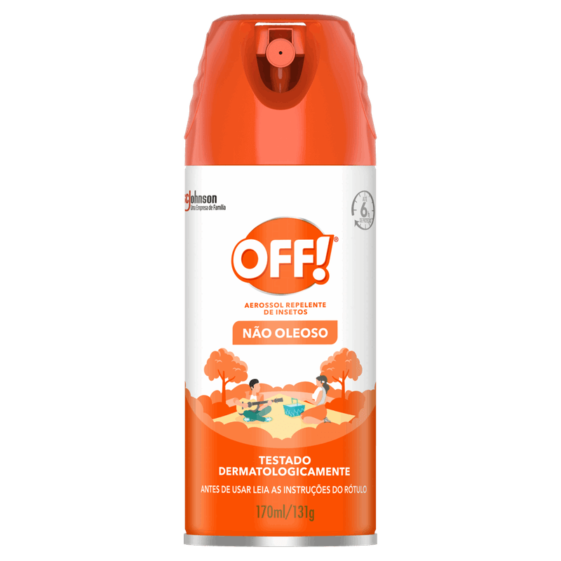 Repelente Aerossol Off! Frasco 165ml