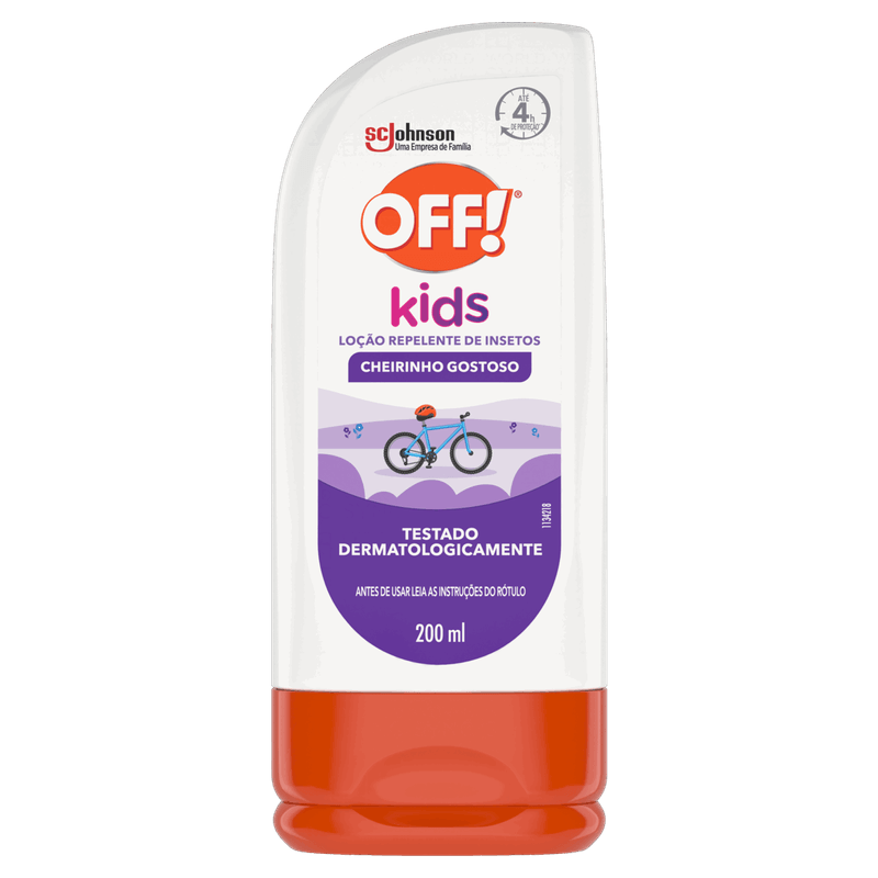 Repelente Loção Off! Kids Squeeze 200ml