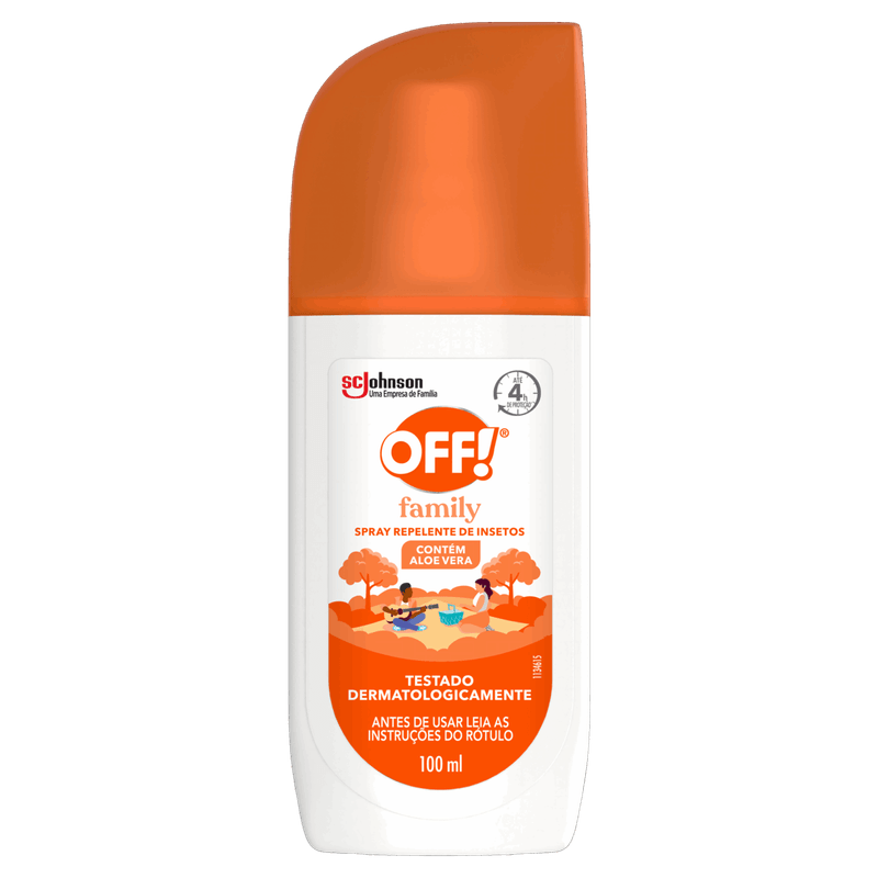 Repelente Spray Off! Family Frasco 100ml