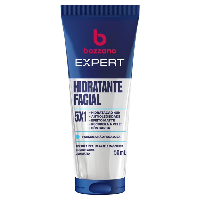 Hidratante Gel-Creme Facial Efeito Matte Bozzano Expert Bisnaga 50ml