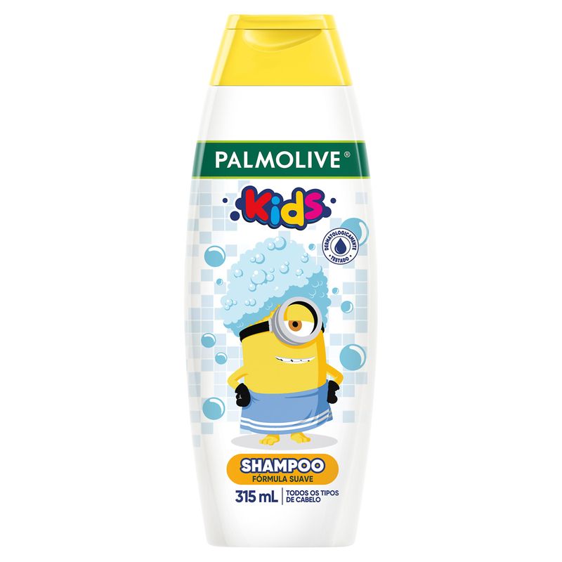 Shampoo Frutas Tropicais Minions Palmolive Kids Frasco 315ml