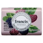 Sabonete Barra Frutas Vermelhas Francis Intenso Envoltório 80g