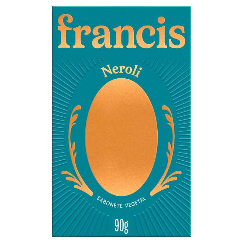 Sabonete Barra Vegetal Neroli Francis Caixa 90g