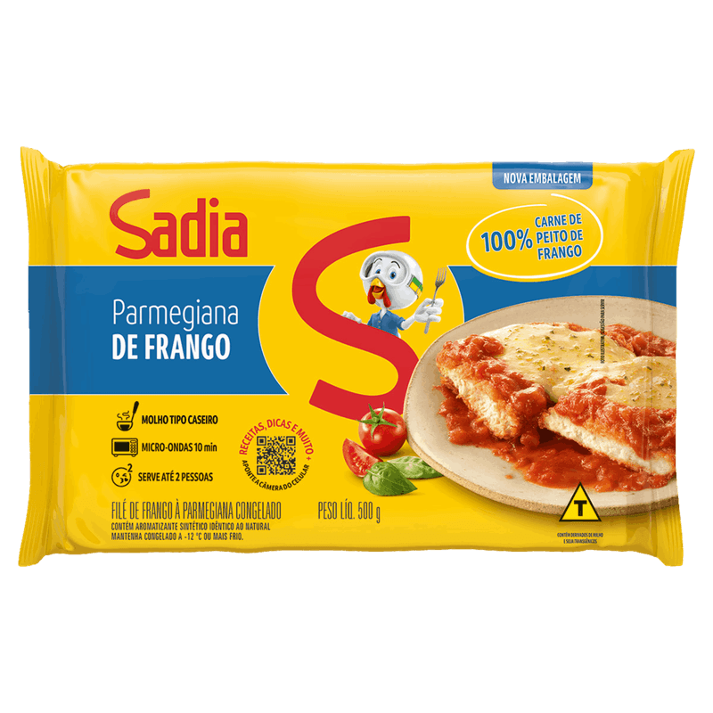 Frango à Parmegiana Sadia Pacote 500g