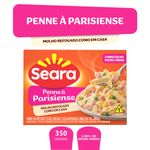 Penne à Parisiense Seara Menu Gourmet Caixa 350g