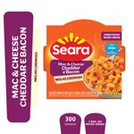 Mac & Cheese Cheddar e Bacon Seara Caixa 300g