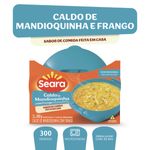 Caldo Congelado Mandioquinha com Frango Seara na Panelinha Pote 300g