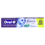 Creme Dental Oral-B 3D White Branqueamento Leve + Pague - 140g