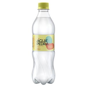 Água Saborizada com Gás Abacaxi e Hortelã Água da Pedra Garrafa 500ml