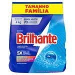 Lava-Roupas Pó Brilhante Limpeza Total Poderosa Pacote 4kg Tamanho Família
