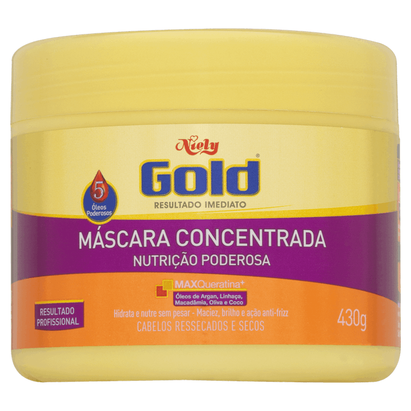 Mascara-Concentrada-Niely-Gold-Nutricao-Poderosa-Pote-430g