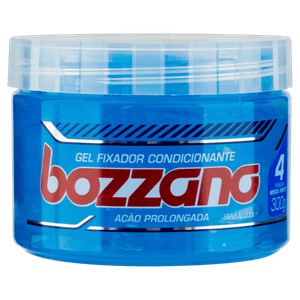 Gel Fixador Mega Forte Ação Prolongada Bozzano Pote 300g