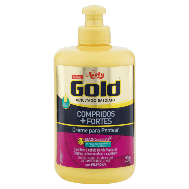 Creme-para-Pentear-Niely-Gold-Compridos---Fortes-Frasco-280g