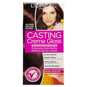 Kit Coloração Creme 426 Borgonha L´oréal Paris Casting Gloss