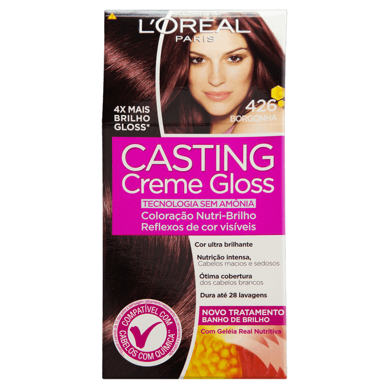 Kit-Coloracao-Creme-426-Borgonha-L-oreal-Paris-Casting-Gloss