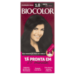 Kit Coloração Creme 1 0 Preto Fundamental Biocolor