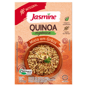 Quinoa Mista em Grãos Orgânica Jasmine Caixa 200g