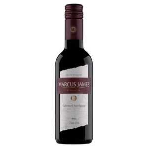 Vinho Brasileiro Tinto Meio Seco Marcus James Cabernet Sauvignon Serra Gaúcha Garrafa 375ml