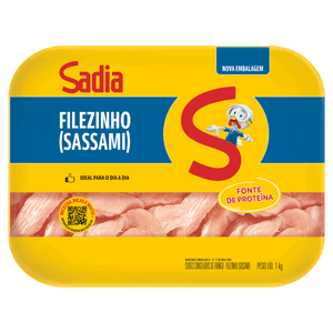 Filezinho Sassami de Frango Congelado Sadia 1kg