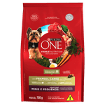 Alimento-para-Caes-Adultos-Racas-Minis-e-Pequenas-Frango-e-Carne-Purina-One-Visible-Nutrition-Pacote-700g